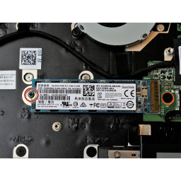 Замена жесткого диска Dell Inspiron 15 7579 SSD M.2